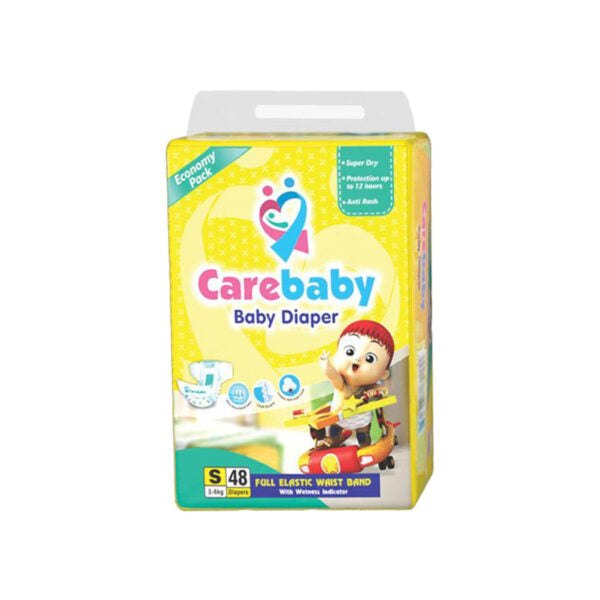 CARE BABY DIAPER ECONOMY SMALL 48S