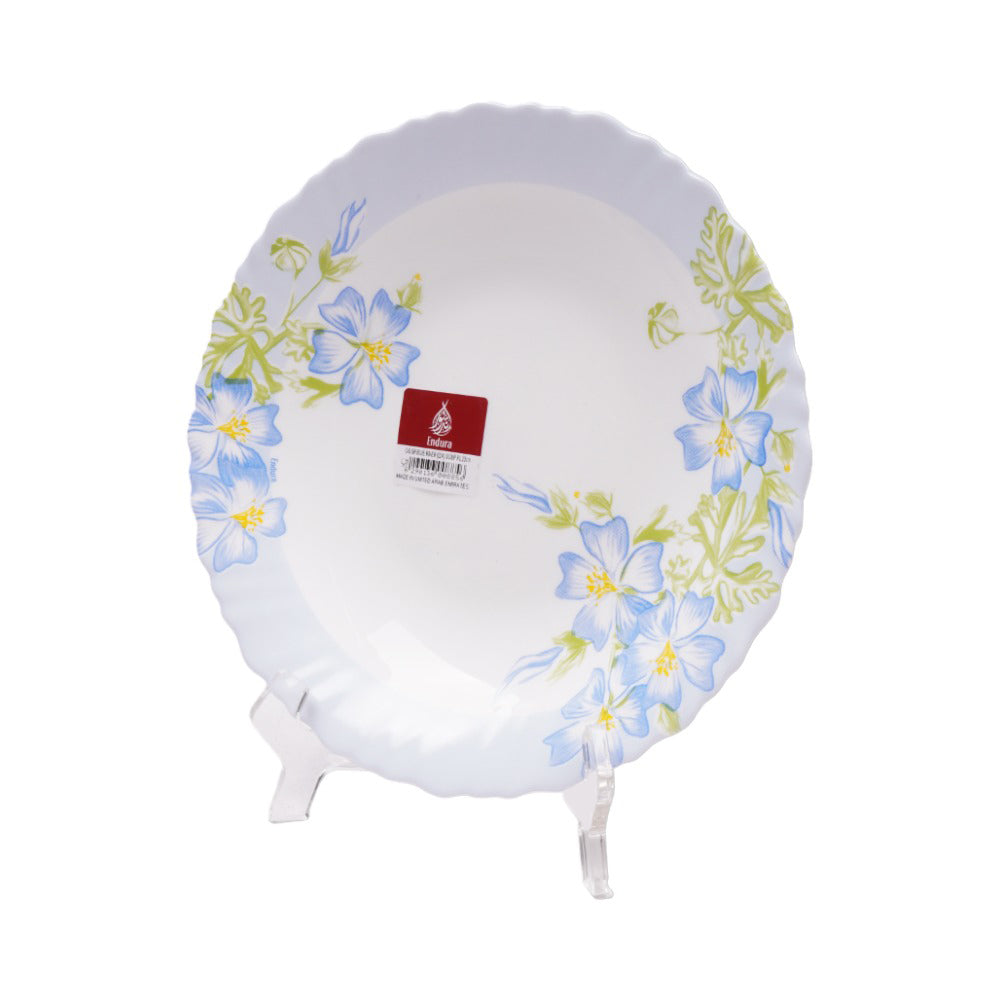 PLATE DEEP LUMINARC BLUE RIVER K6032