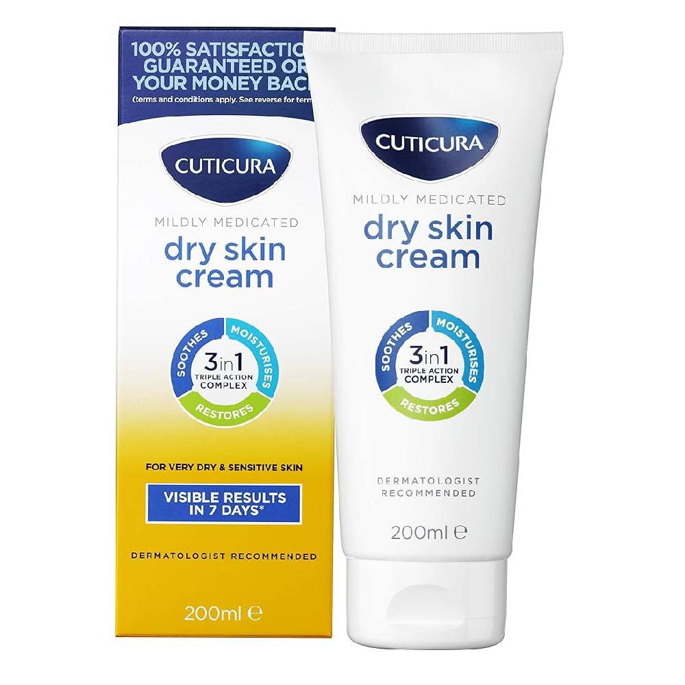 Polycutan CUTICURA CREAM MEDICATED DRY SKIN 3IN1 ACTION 200 ML