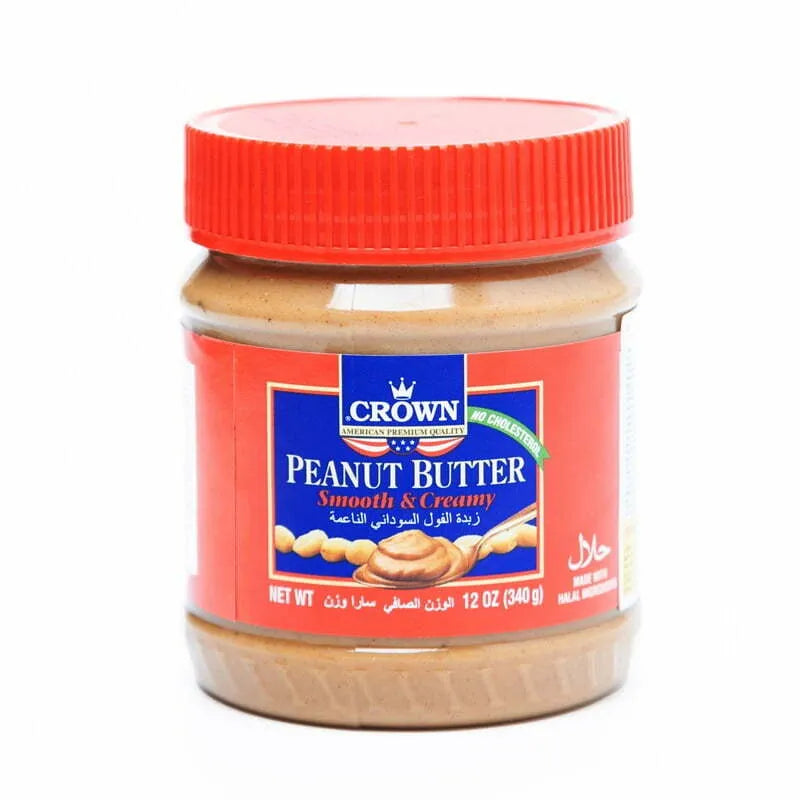 CROWN PEANUT BUTTER CHUNKY 340 GM